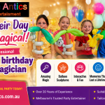 children's birthday party magician