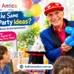 balloon magician for birthday party