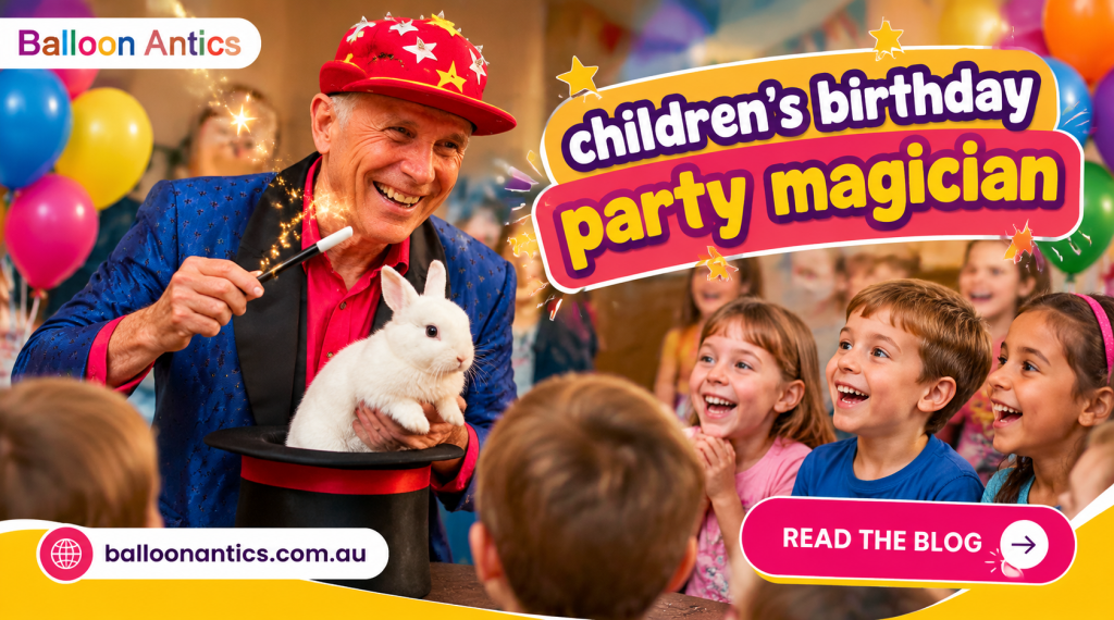 children's birthday party magician