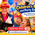 children’s magician and party entertainer