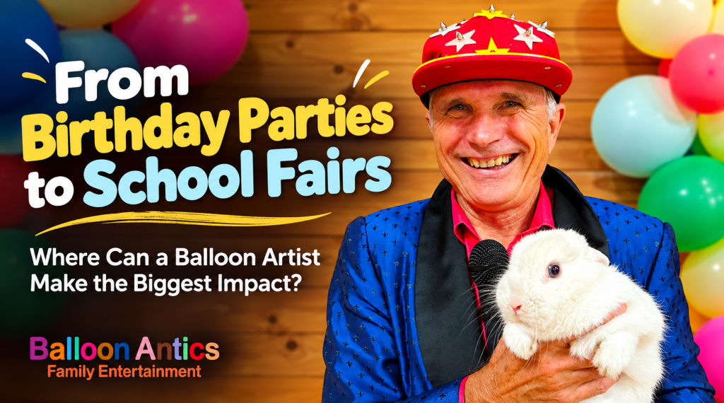 balloon artist for parties near Victoria